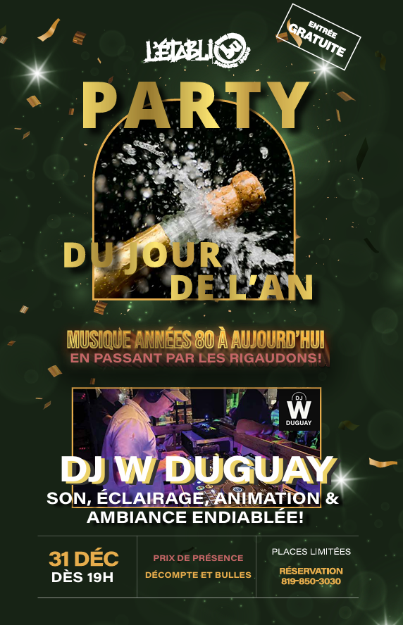 PARTY DU NOUVEL AN 2025